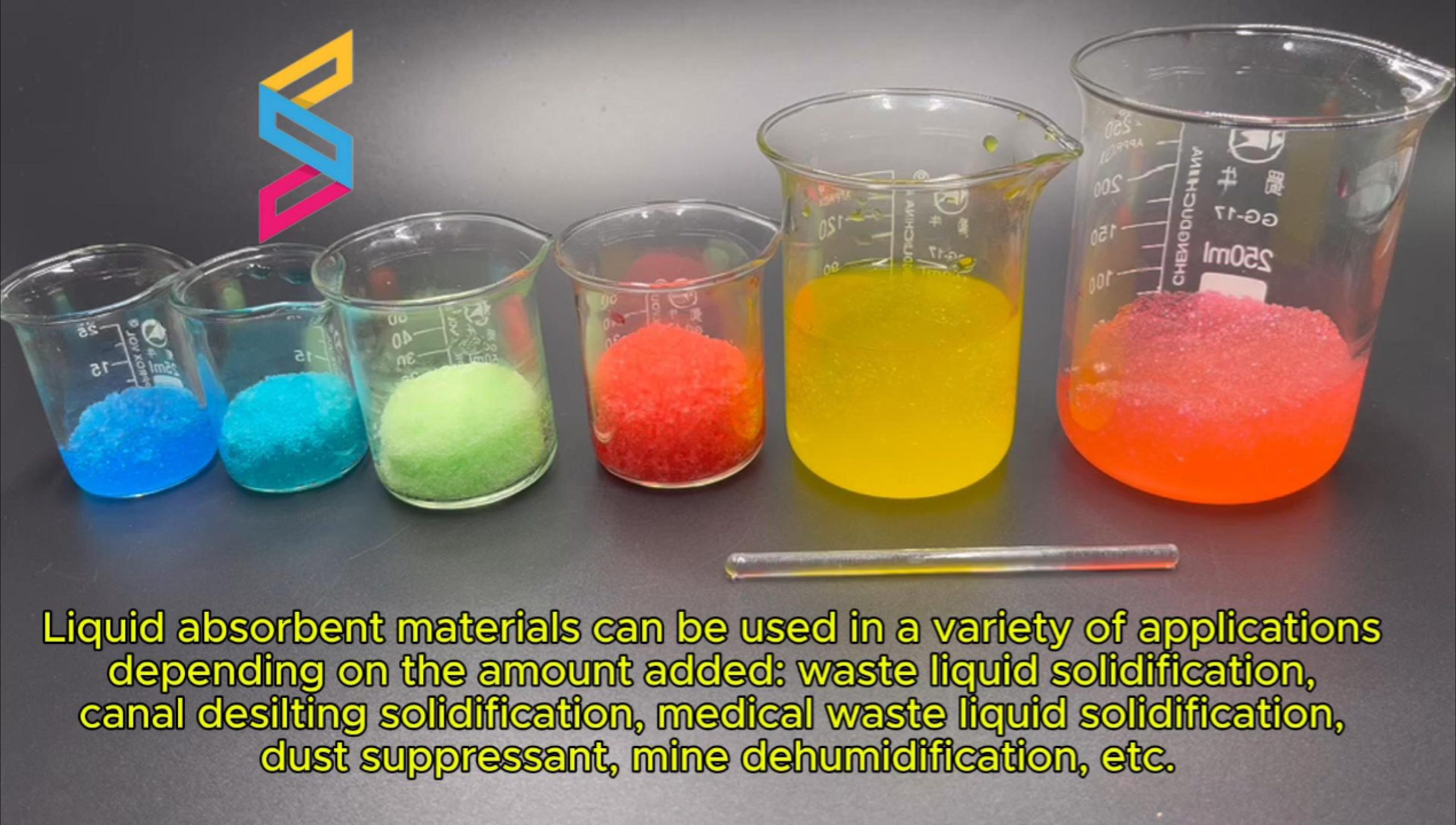 GELSAP Flüssigkeitsabsorbierende Materialien