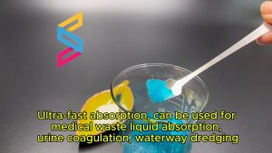 GELSAP Liquid absorbent material