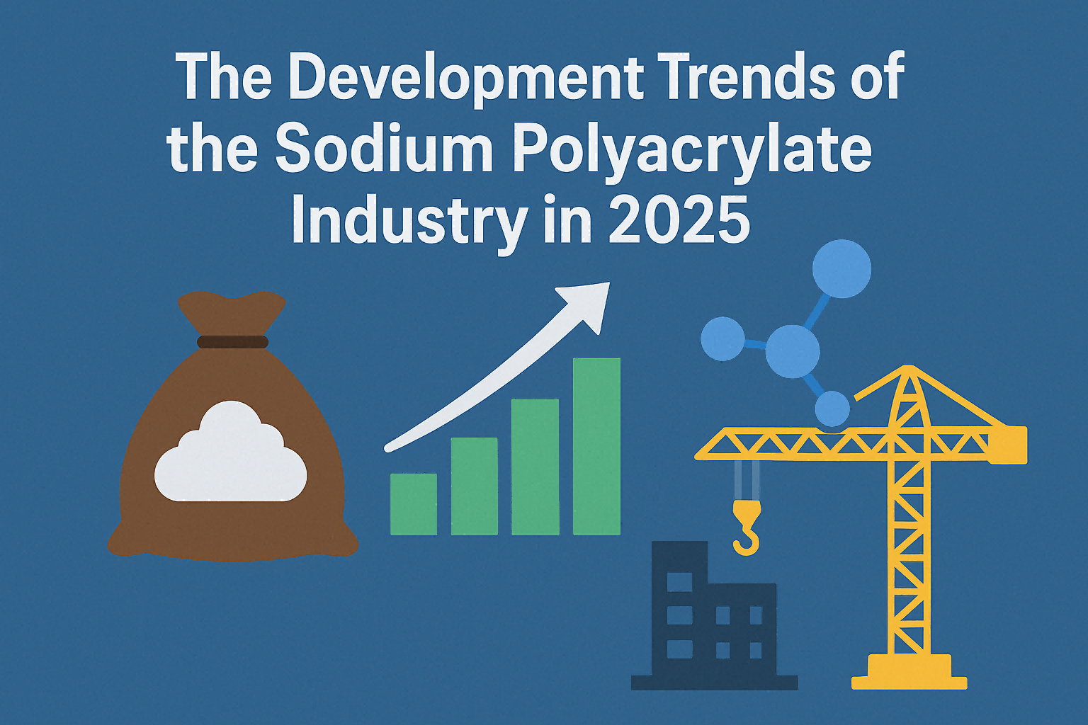 Les tendances de développement de l'industrie du polyacrylate de sodium en 2025.